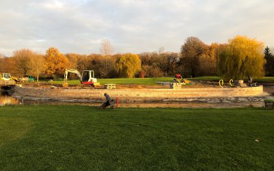 Grün 11 – Umbau läuft