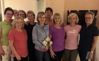 Winter-Ausgleichssport der Golfdamen