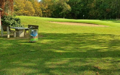 Schon entdeckt? Neue Werbung auf den Abfallsammelbehältern