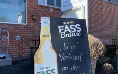 „to-go“-Verkauf an der Terrassentür gestartet