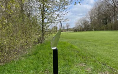 Bildhauer Wolfgang Lamché stiftet weitere Lichtschwinge