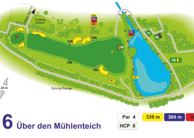 Bahn 16 rechts nach links